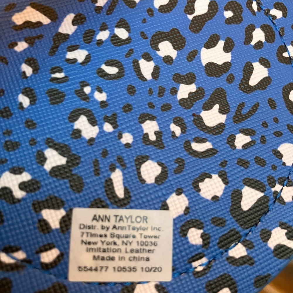 Ann Taylor Multicolor Leopard Print coster Set NWT - Picture 3 of 3